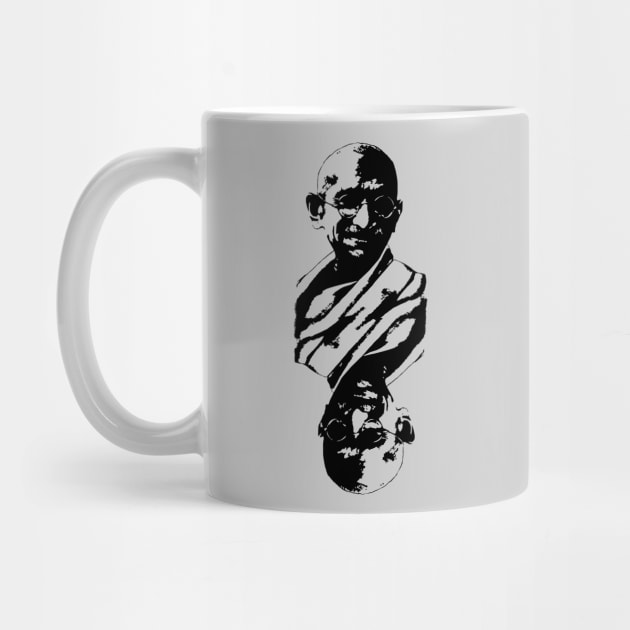 Mahatma Gandhi by Jotted Designs